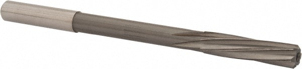 Magafor 88860007970 Chucking Reamer: 0.3138" Dia, 4-5/8" OAL, 1-19/64" Flute Length, Straight Shank, Solid Carbide Image