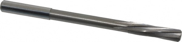 Magafor 88860007990 Chucking Reamer: 0.3146" Dia, 4-5/8" OAL, 1-19/64" Flute Length, Straight Shank, Solid Carbide Image