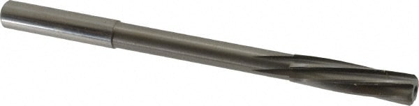 Magafor 88860008320 Chucking Reamer: 0.3276" Dia, 4-5/8" OAL, 1-19/64" Flute Length, Straight Shank, Solid Carbide Image