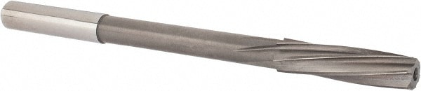 Magafor 88860008390 Chucking Reamer: 0.3303" Dia, 4-5/8" OAL, 1-19/64" Flute Length, Straight Shank, Solid Carbide Image