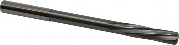 Magafor 88860008750 Chucking Reamer: 0.3445" Dia, 4-31/32" OAL, 1-27/64" Flute Length, Straight Shank, Solid Carbide Image