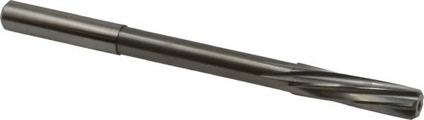 Magafor 88860009000 Chucking Reamer: 0.3543" Dia, 4-31/32" OAL, 1-27/64" Flute Length, Straight Shank, Solid Carbide Image