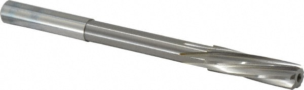 Magafor 88860009540 Chucking Reamer: 0.3756" Dia, 4-31/32" OAL, 1-27/64" Flute Length, Straight Shank, Solid Carbide Image