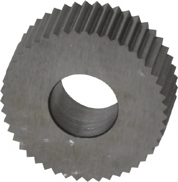 Made in USA GKS-224 Standard Knurl Wheel: 5/8" Dia, 90 ° Tooth Angle, 24 TPI, Straight, High Speed Steel Image