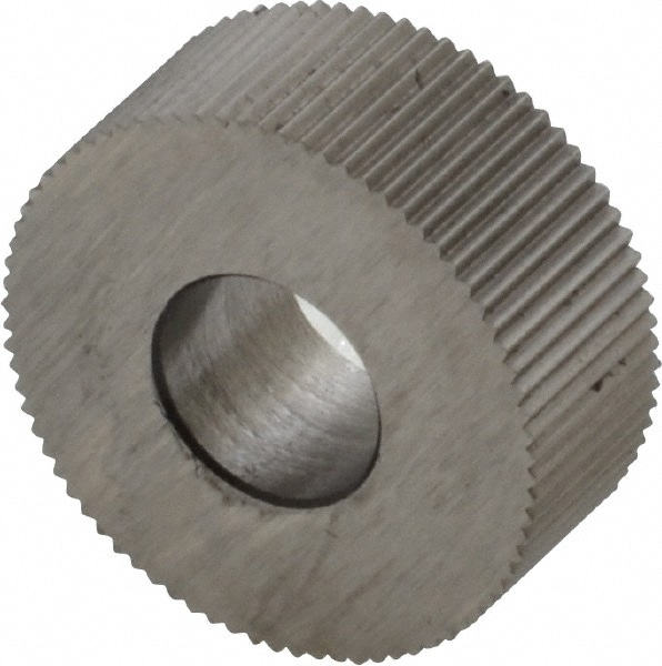 Made in USA GKS-240 Standard Knurl Wheel: 5/8" Dia, 90 ° Tooth Angle, 40 TPI, Straight, High Speed Steel Image