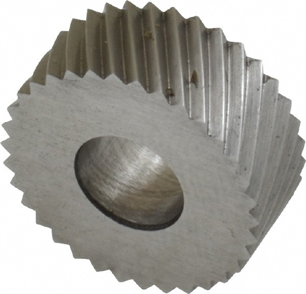 Made in USA GKL-220 Standard Knurl Wheel: 5/8" Dia, 90 ° Tooth Angle, 20 TPI, Diagonal, High Speed Steel Image