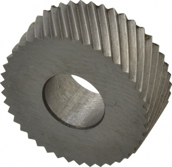 Made in USA GKL-225 Standard Knurl Wheel: 5/8" Dia, 90 ° Tooth Angle, 25 TPI, Diagonal, High Speed Steel Image