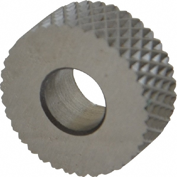 Made in USA GKF-220 Standard Knurl Wheel: 5/8" Dia, 90 ° Tooth Angle, 20 TPI, Diamond, High Speed Steel Image