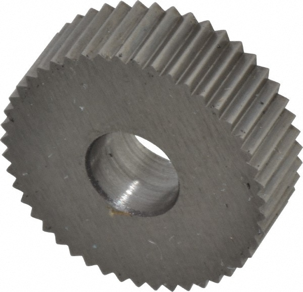 Made in USA KNS-220 Standard Knurl Wheel: 3/4" Dia, 90 ° Tooth Angle, 20 TPI, Straight, High Speed Steel Image