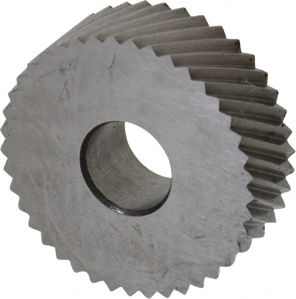 Made in USA KNR-220 Standard Knurl Wheel: 3/4" Dia, 90 ° Tooth Angle, 20 TPI, Diagonal, High Speed Steel Image