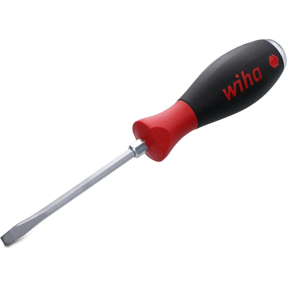 Wiha - Slotted Screwdrivers; Blade Width (mm): 5.50; Blade Length (Inch ...