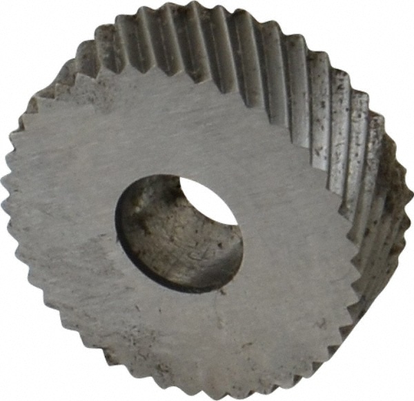 Made in USA KNL-220 Standard Knurl Wheel: 3/4" Dia, 90 ° Tooth Angle, 20 TPI, Diagonal, High Speed Steel Image