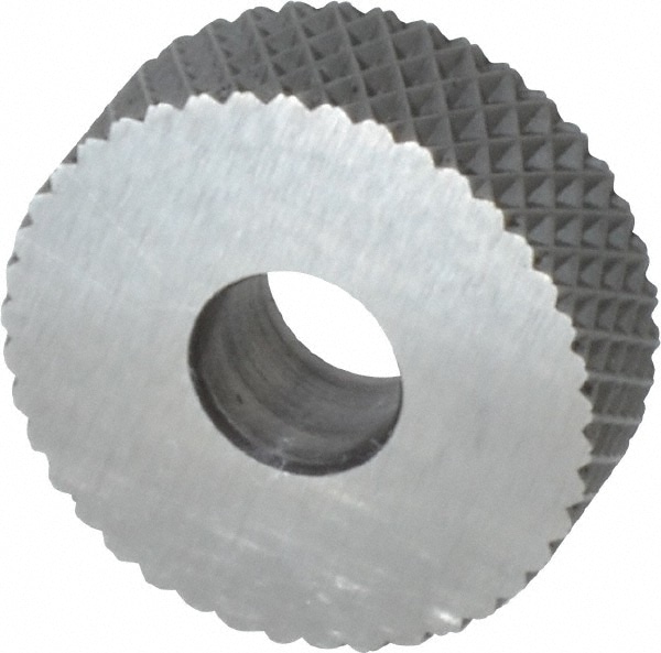 Made in USA KNF-220 Standard Knurl Wheel: 3/4" Dia, 90 ° Tooth Angle, 20 TPI, Diamond, High Speed Steel Image