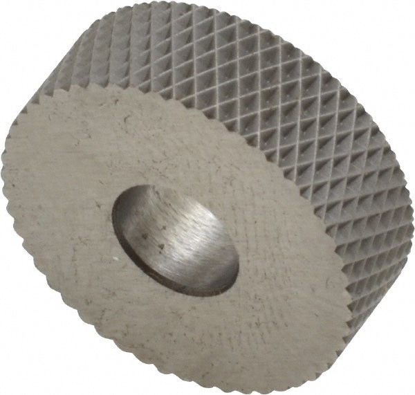 Made in USA KNF-225 Standard Knurl Wheel: 3/4" Dia, 90 ° Tooth Angle, 25 TPI, Diamond, High Speed Steel Image