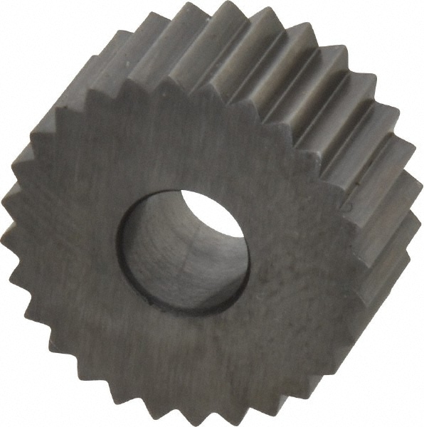 Made in USA KPS-212 Standard Knurl Wheel: 3/4" Dia, 90 ° Tooth Angle, 12 TPI, Straight, High Speed Steel Image