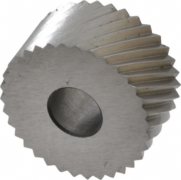 Made in USA KPR-214 Standard Knurl Wheel: 3/4" Dia, 90 ° Tooth Angle, 14 TPI, Diagonal, High Speed Steel Image