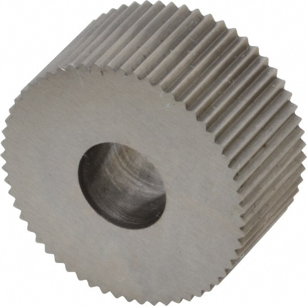 Made in USA KPS-225 Standard Knurl Wheel: 3/4" Dia, 90 ° Tooth Angle, 25 TPI, Straight, High Speed Steel Image