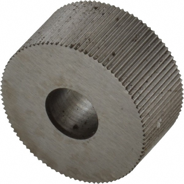 Made in USA KPS-240 Standard Knurl Wheel: 3/4" Dia, 90 ° Tooth Angle, 40 TPI, Straight, High Speed Steel Image