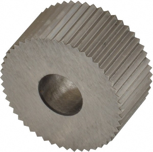 Made in USA KPS-221 Standard Knurl Wheel: 3/4" Dia, 90 ° Tooth Angle, 21 TPI, Straight, High Speed Steel Image