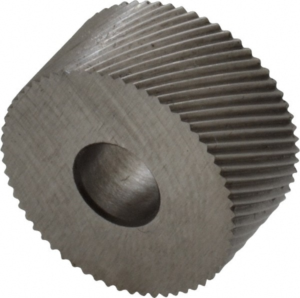 Made in USA KPR-230 Standard Knurl Wheel: 3/4" Dia, 90 ° Tooth Angle, 30 TPI, Diagonal, High Speed Steel Image