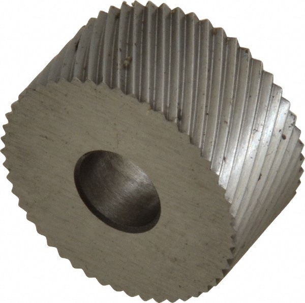 Made in USA KPL-221 Standard Knurl Wheel: 3/4" Dia, 90 ° Tooth Angle, 21 TPI, Diagonal, High Speed Steel Image