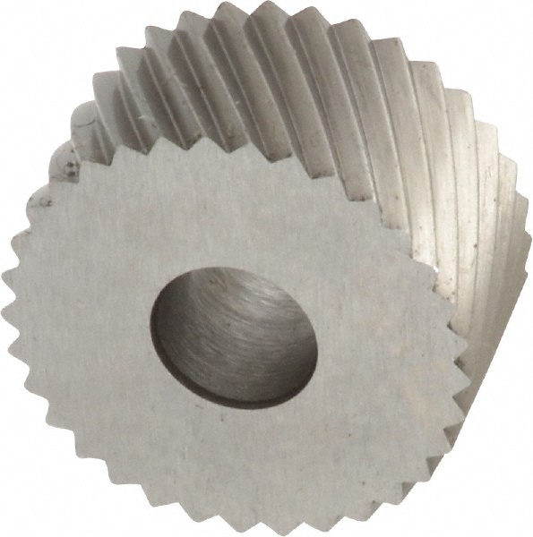 Made in USA KPL-216 Standard Knurl Wheel: 3/4" Dia, 90 ° Tooth Angle, 16 TPI, Diagonal, High Speed Steel Image