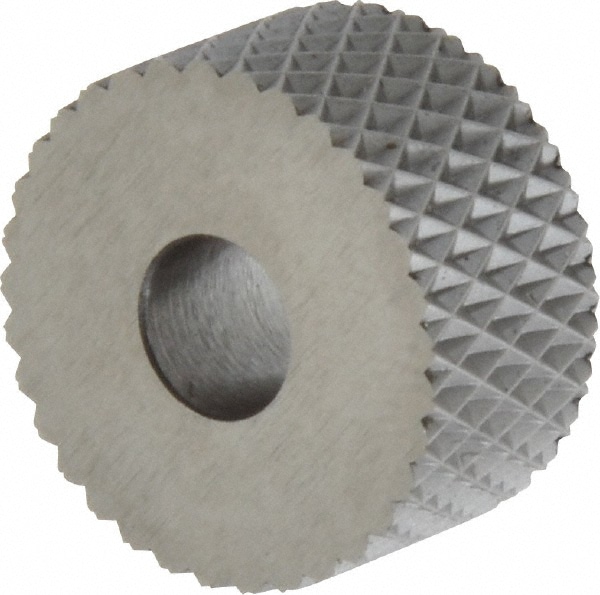 Made in USA KPF-216 Standard Knurl Wheel: 3/4" Dia, 90 ° Tooth Angle, 16 TPI, Diamond, High Speed Steel Image