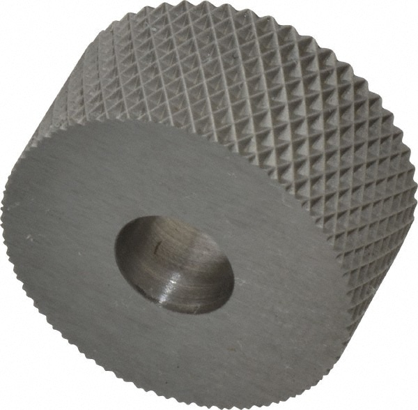 Made in USA KPF-225 Standard Knurl Wheel: 3/4" Dia, 90 ° Tooth Angle, 25 TPI, Diamond, High Speed Steel Image