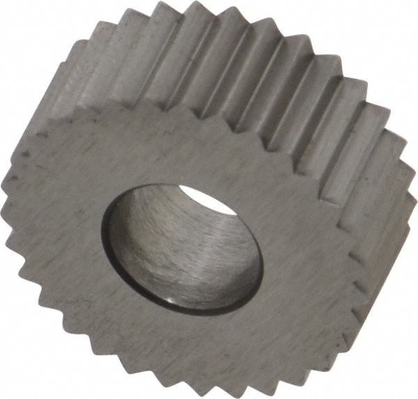 Made in USA GKSX216 Standard Knurl Wheel: 5/8" Dia, 90 ° Tooth Angle, 16 TPI, Straight, Cobalt Image