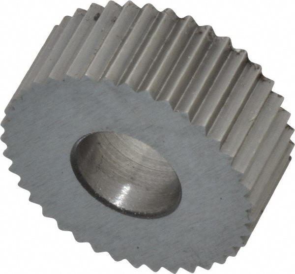 Made in USA GKSX220 Standard Knurl Wheel: 5/8" Dia, 90 ° Tooth Angle, 20 TPI, Straight, Cobalt Image