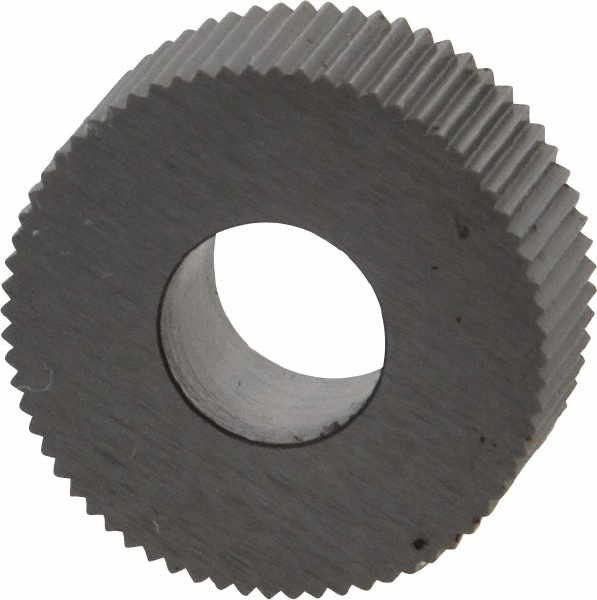 Made in USA GKSX235 Standard Knurl Wheel: 5/8" Dia, 90 ° Tooth Angle, 35 TPI, Straight, Cobalt Image