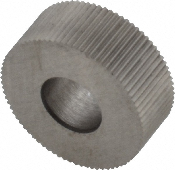 Made in USA GKSX240 Standard Knurl Wheel: 5/8" Dia, 70 ° Tooth Angle, 40 TPI, Straight, Cobalt Image