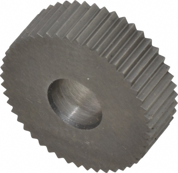 Made in USA KNSX220 Standard Knurl Wheel: 3/4" Dia, 90 ° Tooth Angle, 20 TPI, Straight, Cobalt Image