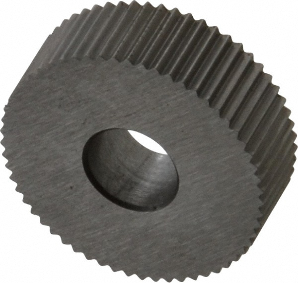 Made in USA KNSX225 Standard Knurl Wheel: 3/4" Dia, 90 ° Tooth Angle, 25 TPI, Straight, Cobalt Image