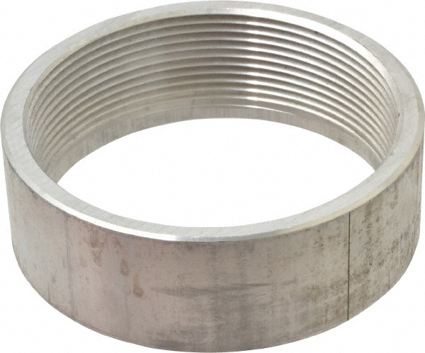 Latrobe Foundry 1537 4" Aluminum Pipe Half Coupling Image