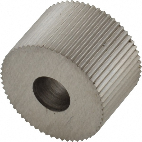 Made in USA KRS-225 Standard Knurl Wheel: 3/4" Dia, 90 ° Tooth Angle, 25 TPI, Straight, High Speed Steel Image