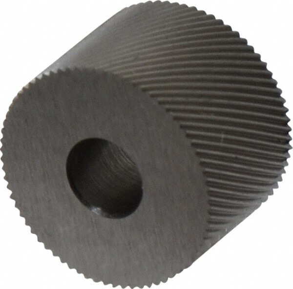 Made in USA KRR-096 Standard Knurl Wheel: 3/4" Dia, 80 ° Tooth Angle, Diagonal, High Speed Steel Image