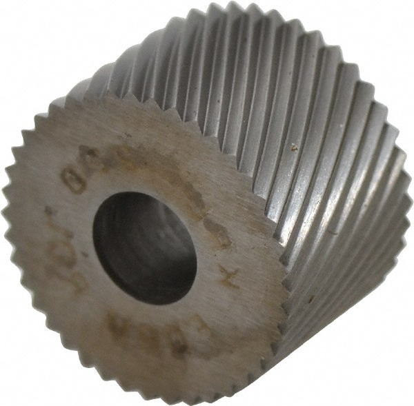 Made in USA KRL-220 Standard Knurl Wheel: 3/4" Dia, 90 ° Tooth Angle, 20 TPI, Diagonal, High Speed Steel Image