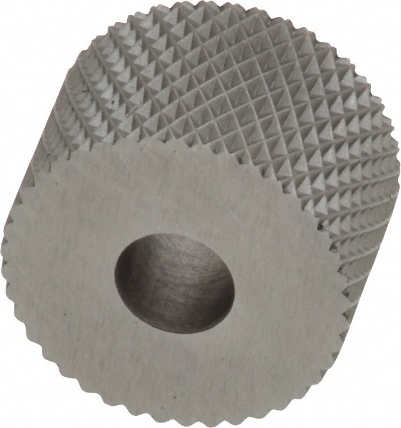 Made in USA KRF-220 Standard Knurl Wheel: 3/4" Dia, 90 ° Tooth Angle, 20 TPI, Diamond, High Speed Steel Image