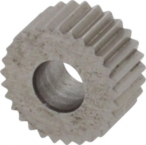 Made in USA BPS-230 Standard Knurl Wheel: 5/16" Dia, 90 ° Tooth Angle, 30 TPI, Straight, High Speed Steel Image