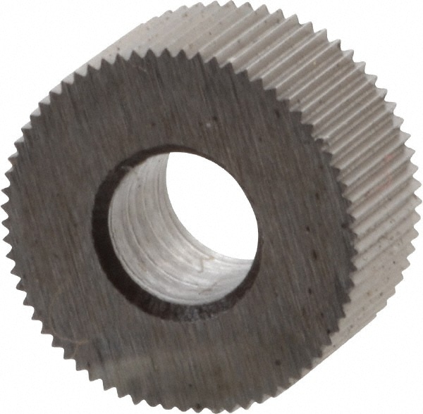 Made in USA BPS-470 Standard Knurl Wheel: 5/16" Dia, 70 ° Tooth Angle, 70 TPI, Straight, High Speed Steel Image