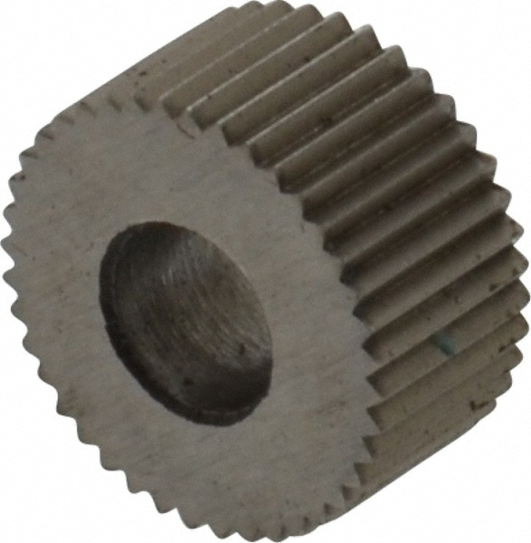 Made in USA BPS-128 Standard Knurl Wheel: 5/16" Dia, 80 ° Tooth Angle, Straight, High Speed Steel Image