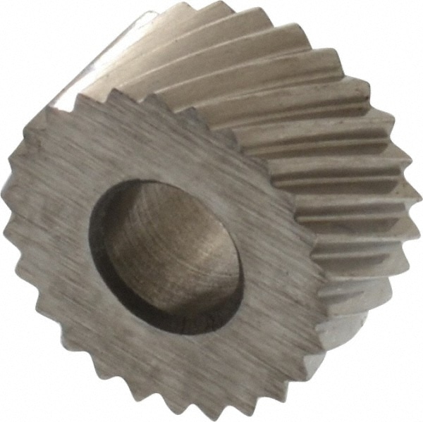 Made in USA BPRX230 Standard Knurl Wheel: 5/16" Dia, 90 ° Tooth Angle, 30 TPI, Diagonal, Cobalt Image