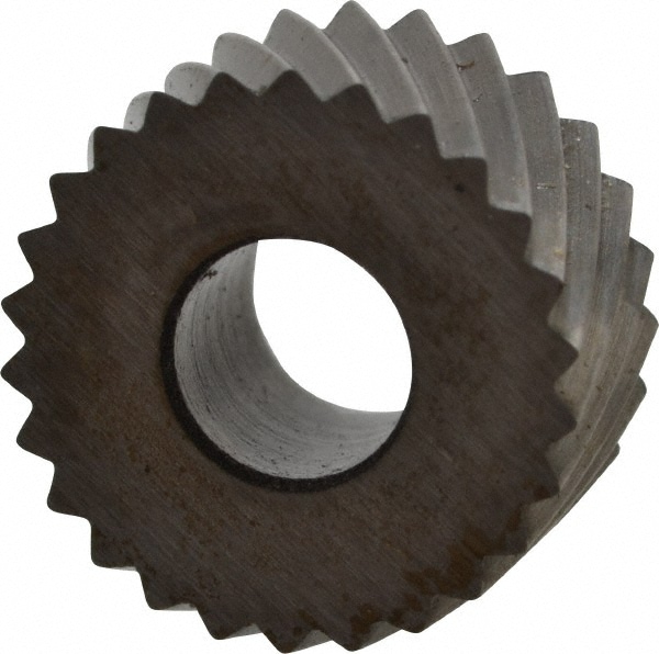 Made in USA BPLX230 Standard Knurl Wheel: 5/16" Dia, 90 ° Tooth Angle, 30 TPI, Diagonal, Cobalt Image