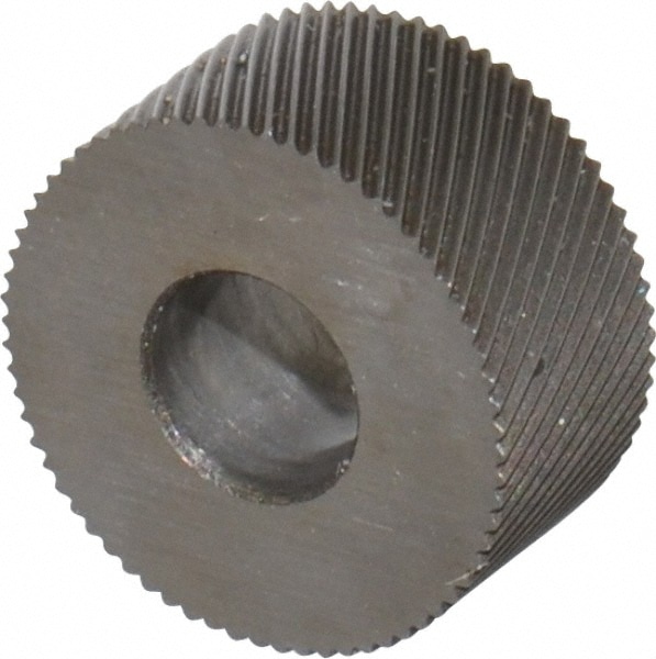 Made in USA BPLX480 Standard Knurl Wheel: 5/16" Dia, 70 ° Tooth Angle, 80 TPI, Diagonal, Cobalt Image