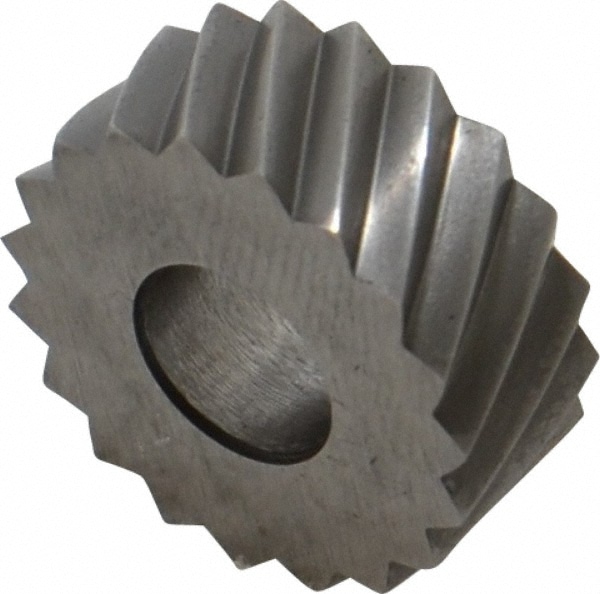 Made in USA GKL-212 Standard Knurl Wheel: 5/8" Dia, 90 ° Tooth Angle, 12 TPI, Diagonal, High Speed Steel Image