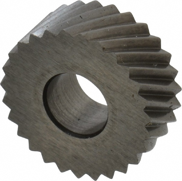 Made in USA GKR-216 Standard Knurl Wheel: 5/8" Dia, 90 ° Tooth Angle, 16 TPI, Diagonal, High Speed Steel Image