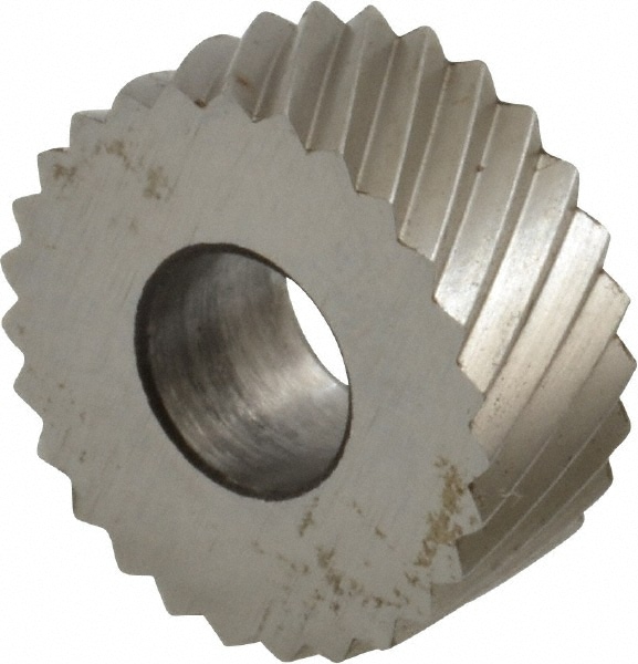 Made in USA GKL-216 Standard Knurl Wheel: 5/8" Dia, 90 ° Tooth Angle, 16 TPI, Diagonal, High Speed Steel Image