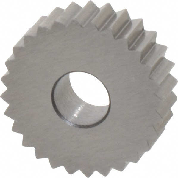 Made in USA KNS-212 Standard Knurl Wheel: 3/4" Dia, 90 ° Tooth Angle, 12 TPI, Straight, High Speed Steel Image