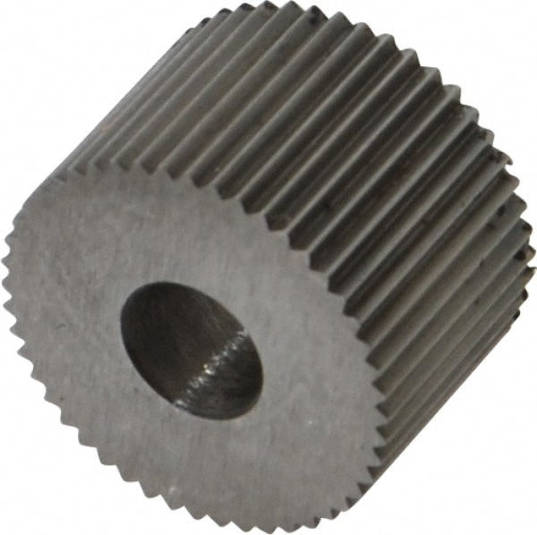 Made in USA KRS-064 Standard Knurl Wheel: 3/4" Dia, 80 ° Tooth Angle, Straight, High Speed Steel Image